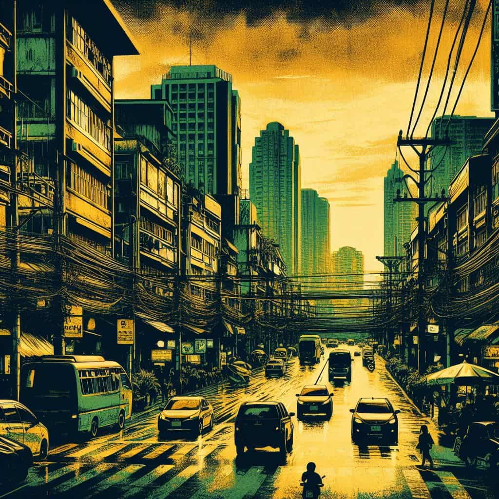 DALL-E 3 Digital Art: City Art