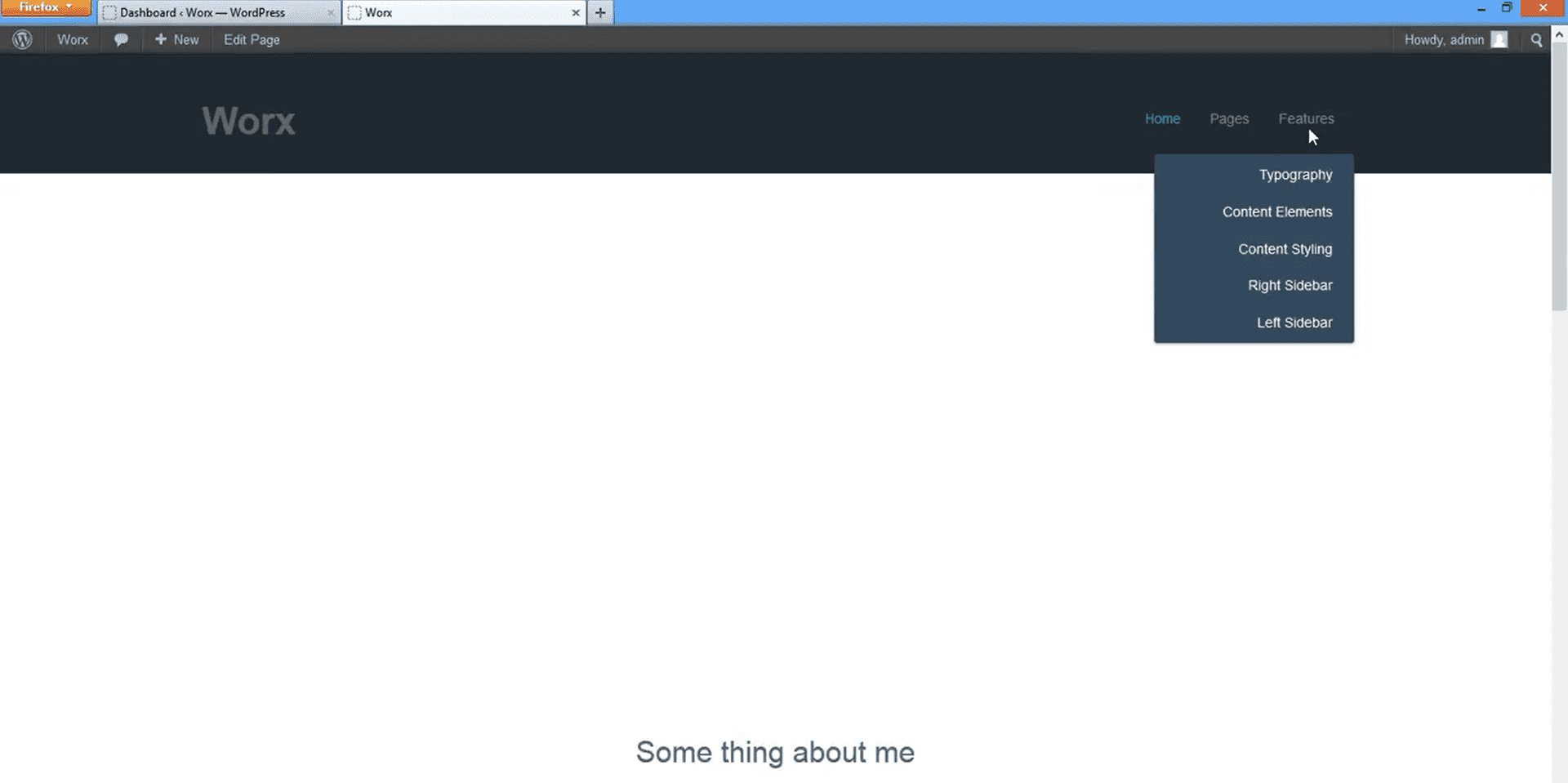 Worx WP Theme