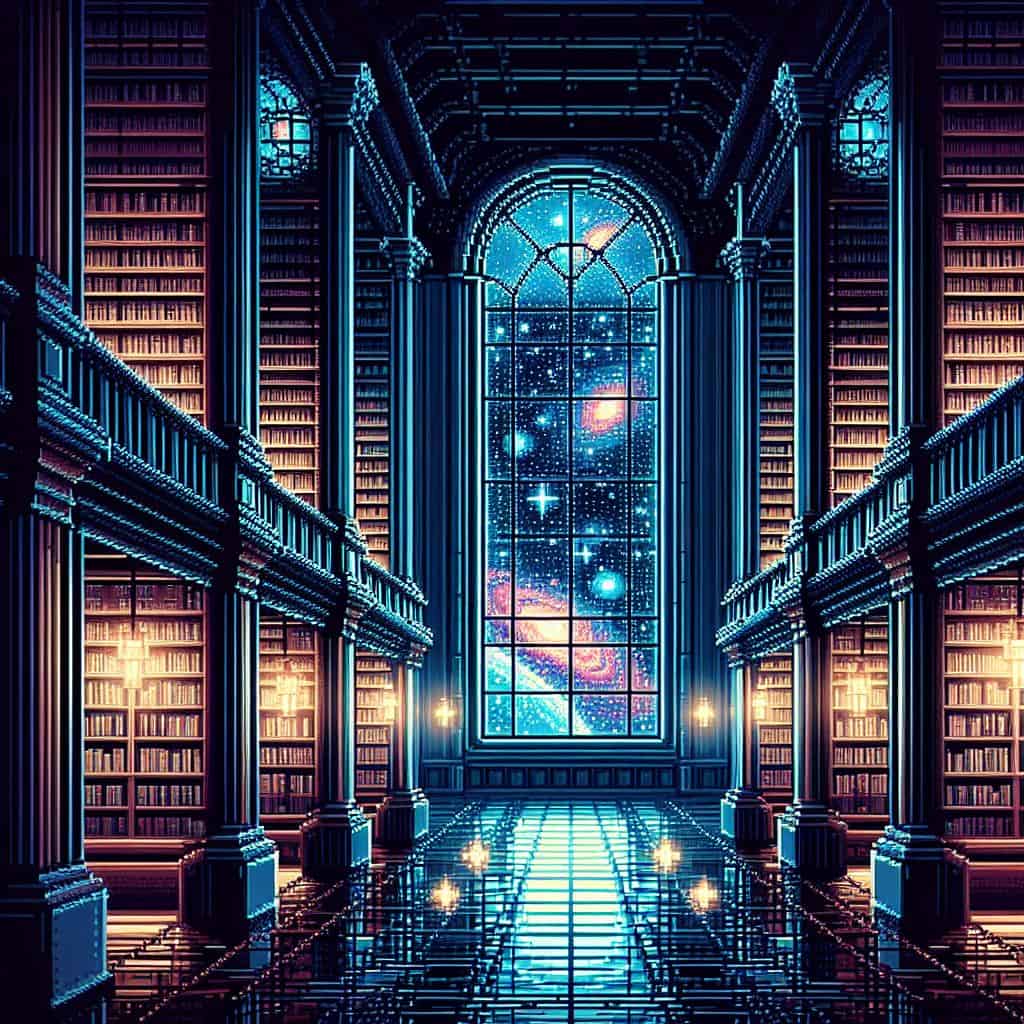 DALL-E 3 Digital Art: Pixel Art