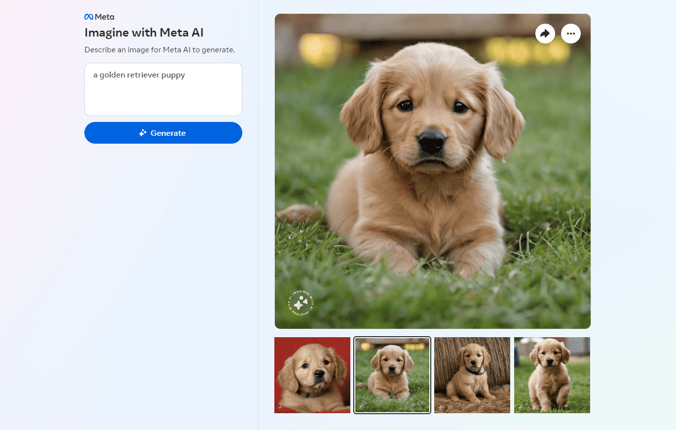 Meta Imagine AI Image Generator 
