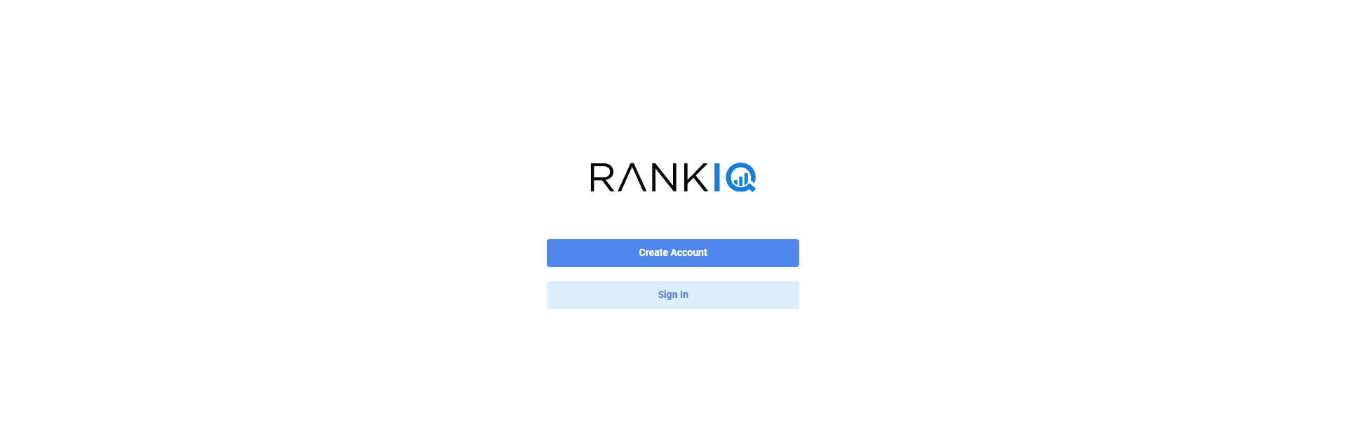 RankIQ Landing Page