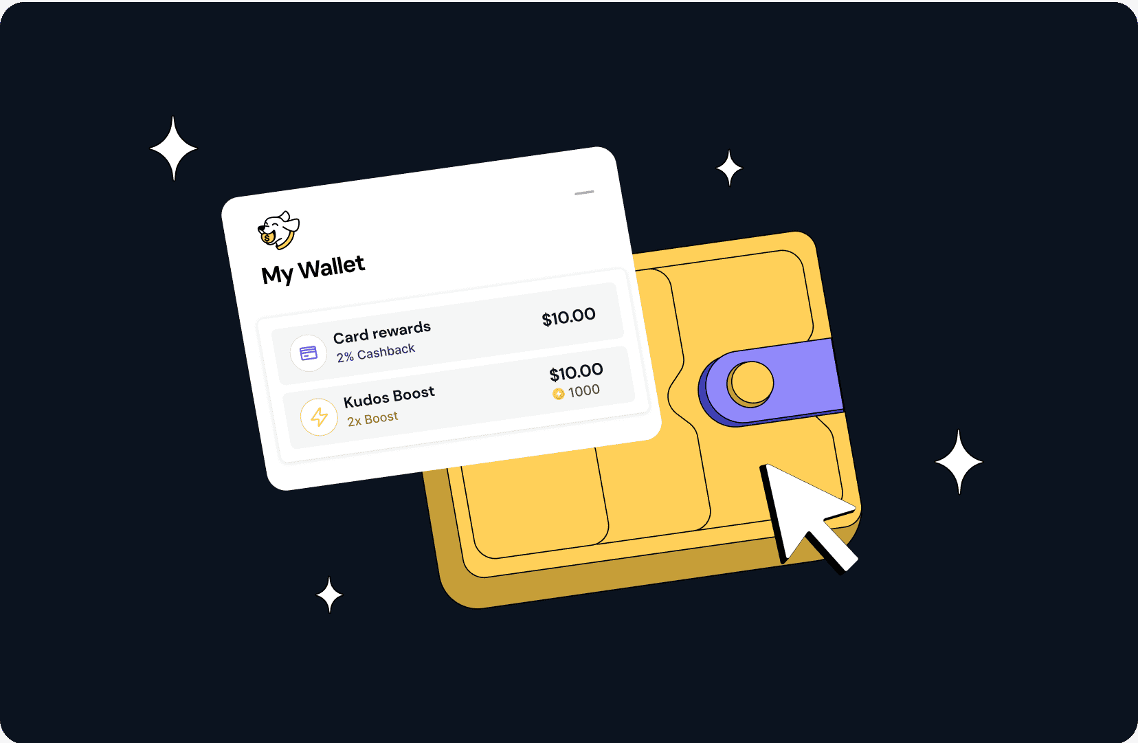 Kudos Wallet Graphic