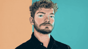 The Digital Nomad Life of Pieter Levels, Generated with Midjourney