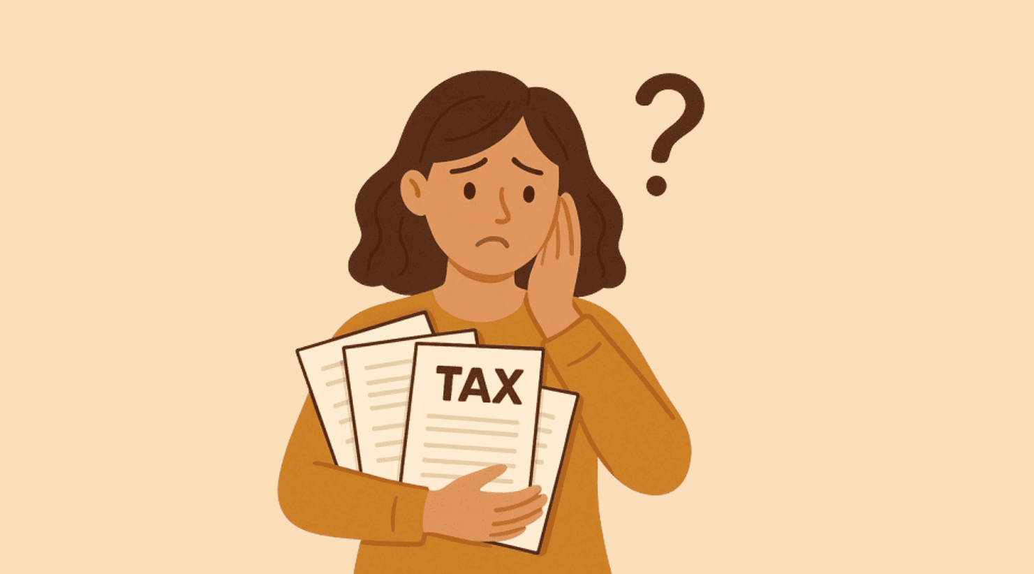 An employer who’s not well-versed in tax documents, generated with GPT-4o
