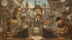 A detector tries to detect AI writing, generated with ChatGPT