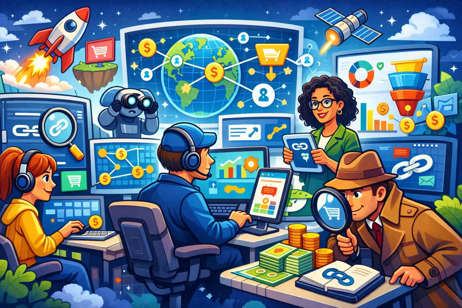 Affiliate tracking of the future, generated with GPT