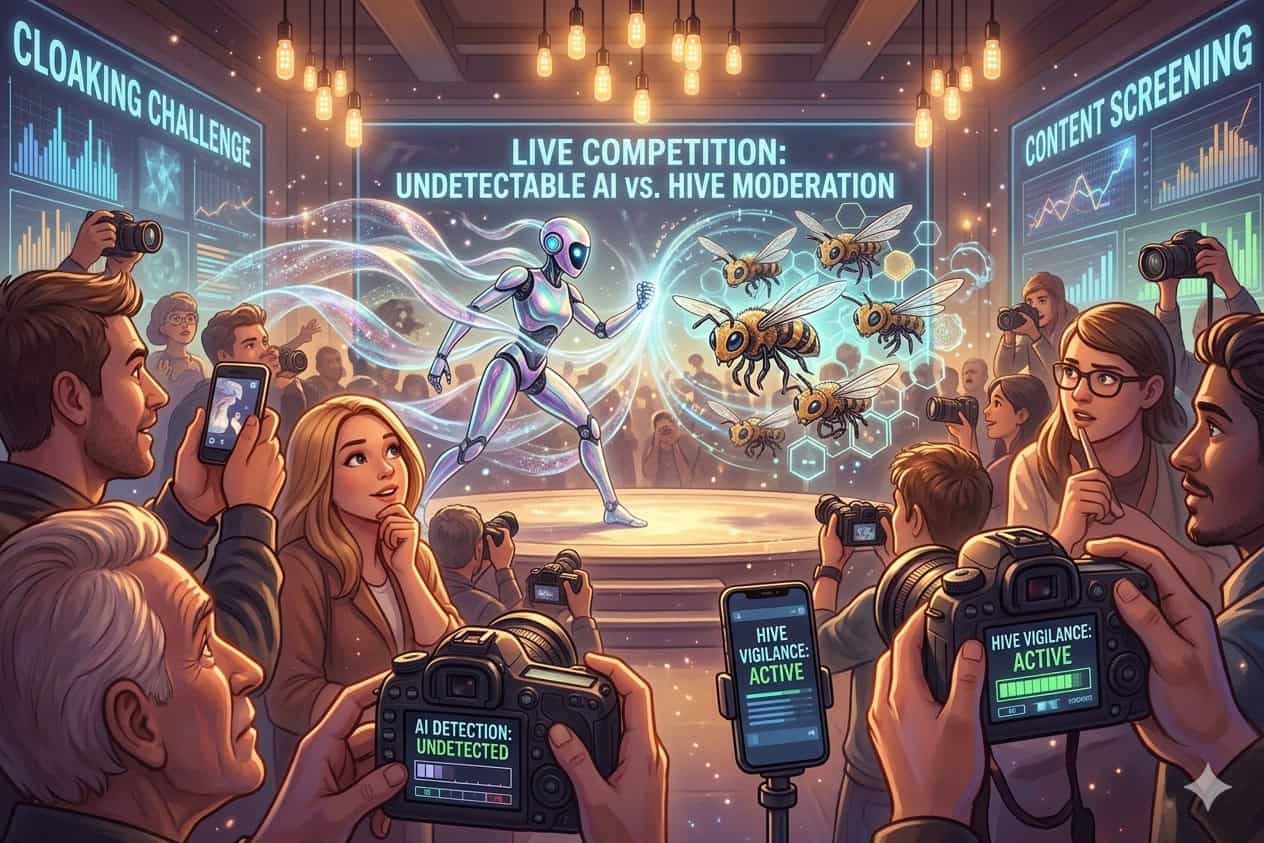 Undetectable AI vs Hive AI Image Detection