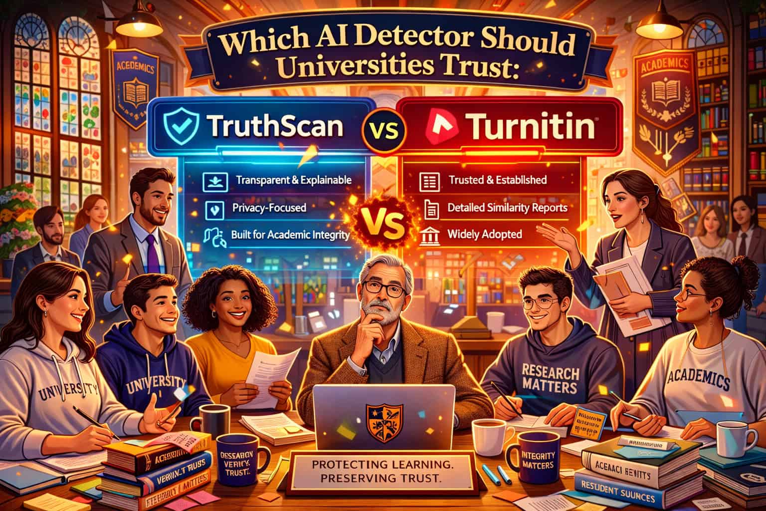 TruthScan vs Turnitin... Which AI Detector Should Universities Trust?