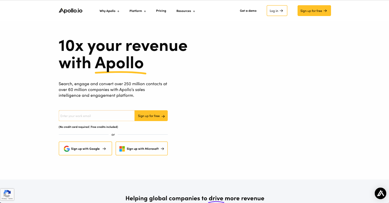 Apollo lead generation software