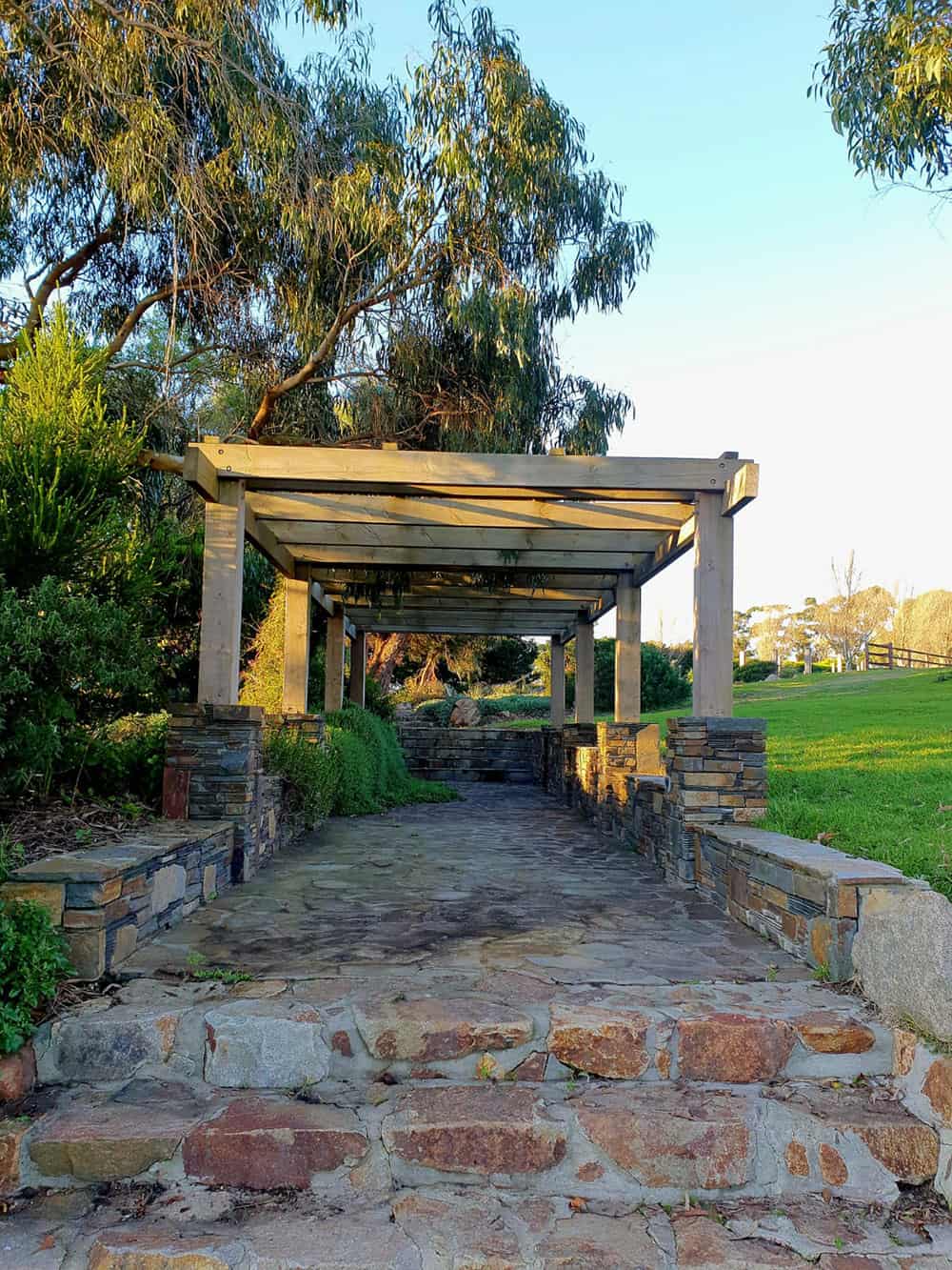 panorama-landscapes-walkway-at-sunset