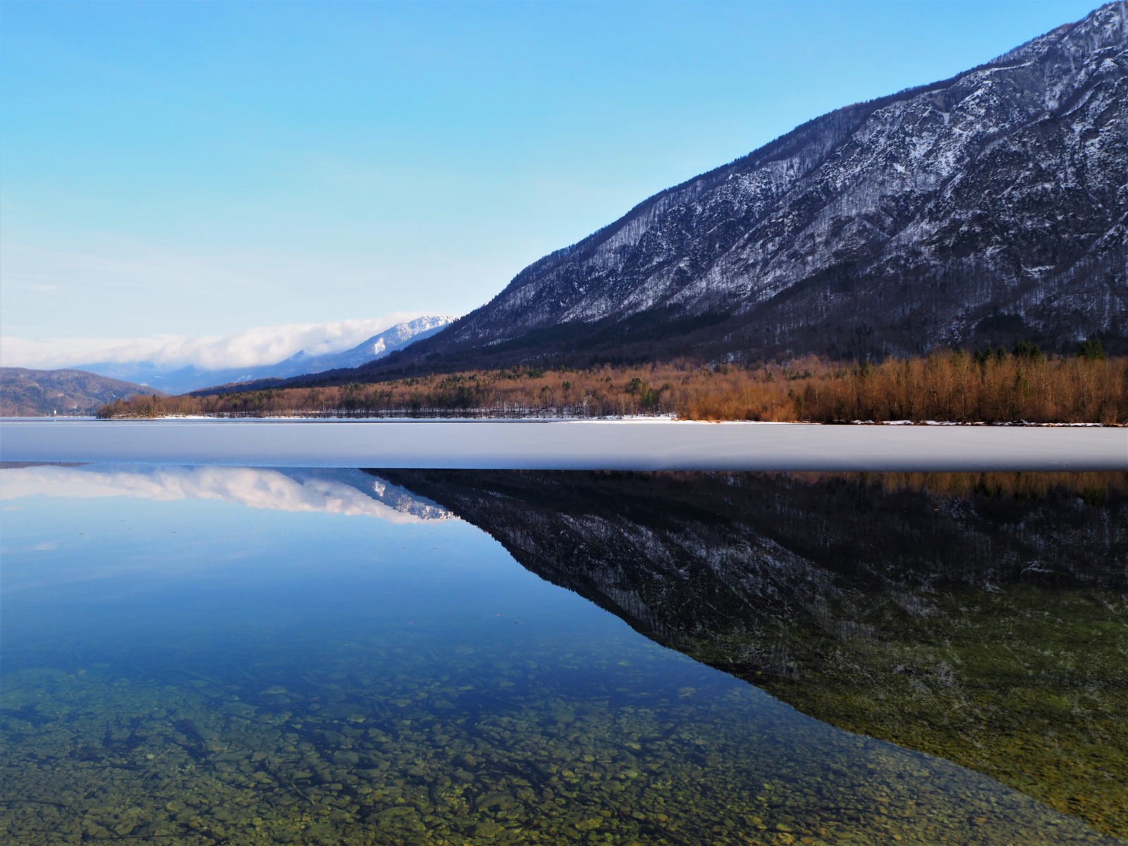 couleurs lac Bohinj