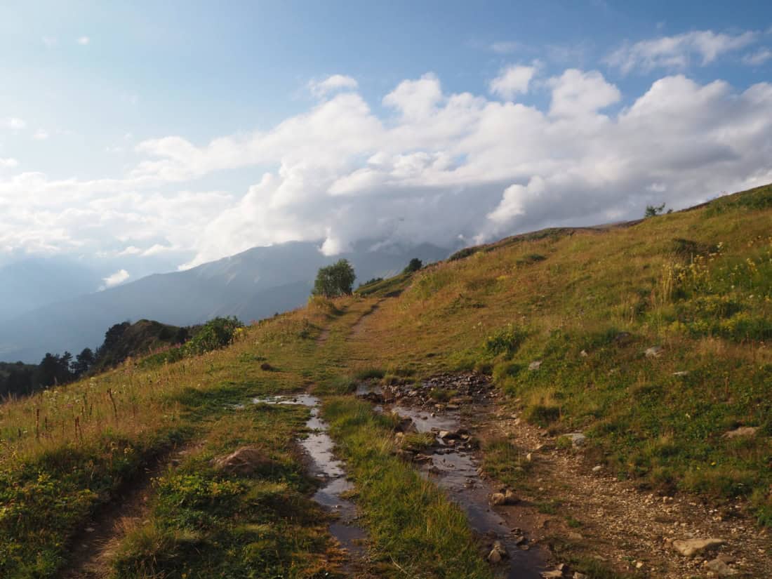 Chemins de randonnées Géorgie