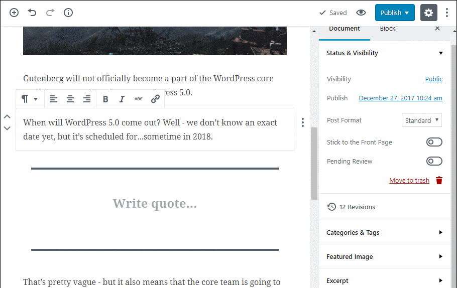 Will Gutenberg Editor Make or Break WordPress? - Visualmodo