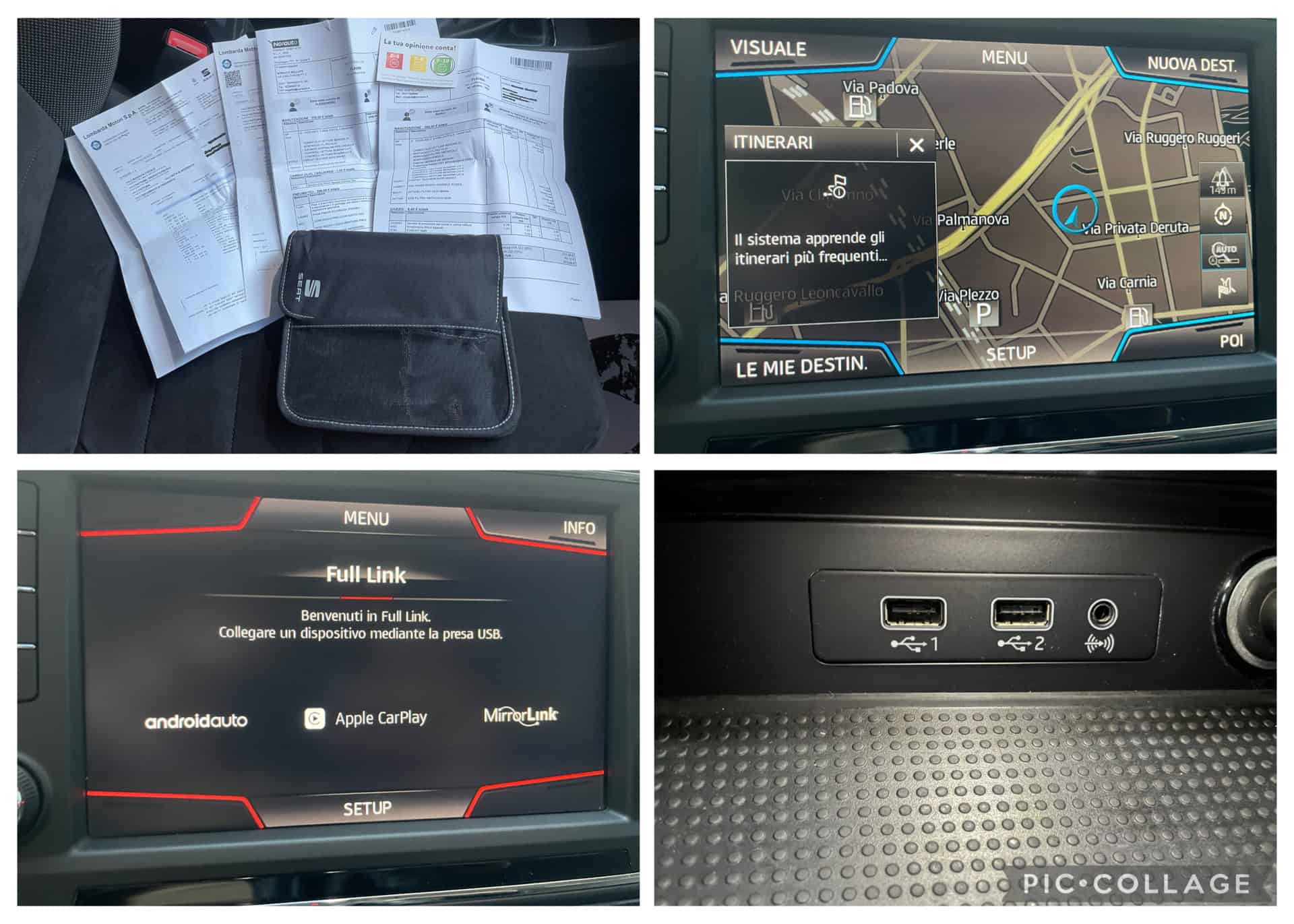 15 Seat ateca 2017 benzina unico proprietario accessori