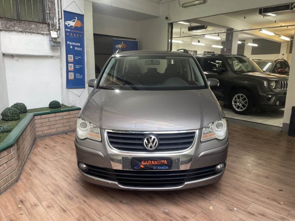 1 vw touran 7 posti 2008 diesel manuale