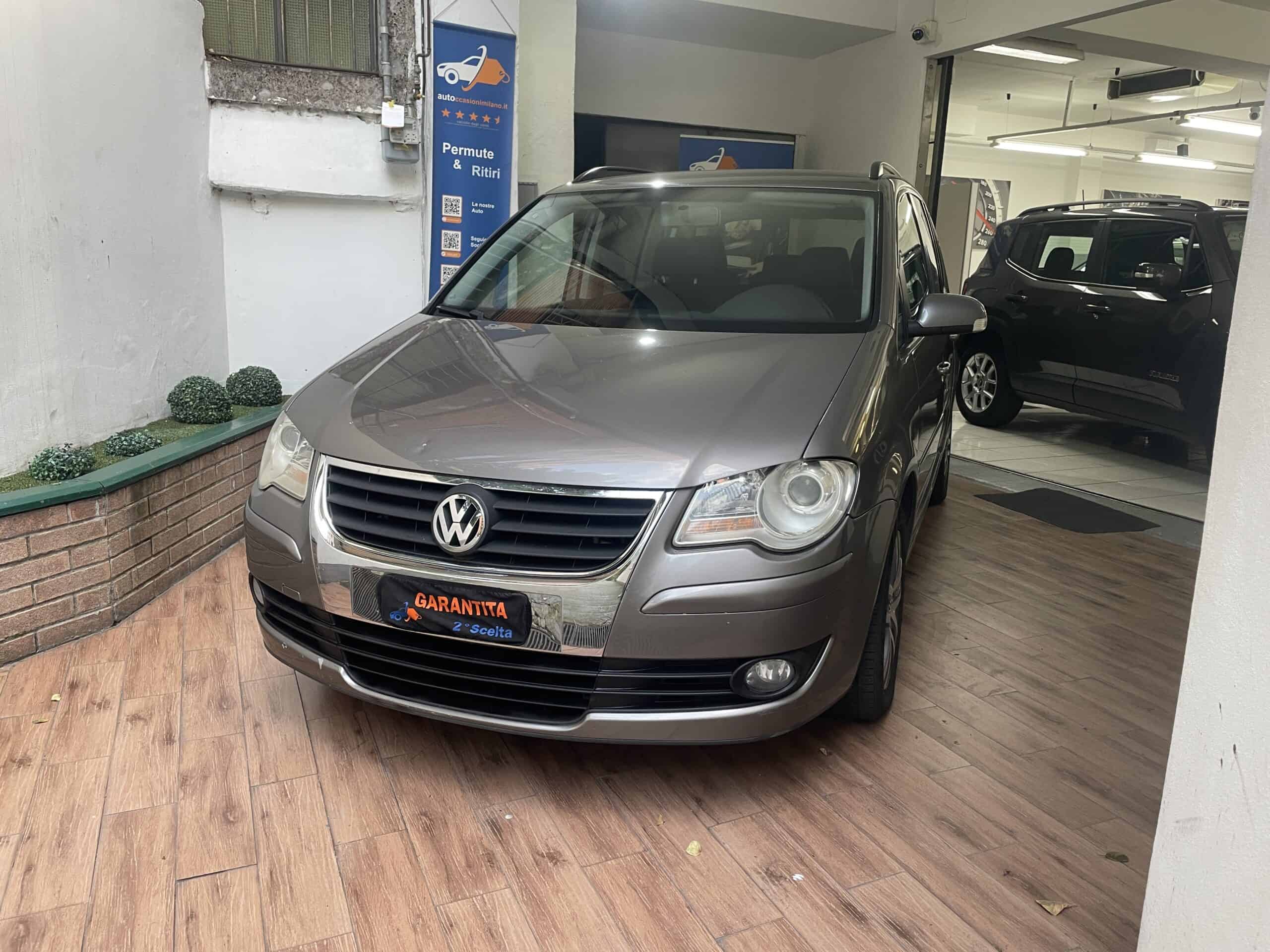 2 vw touran 7 posti 2008 diesel manuale