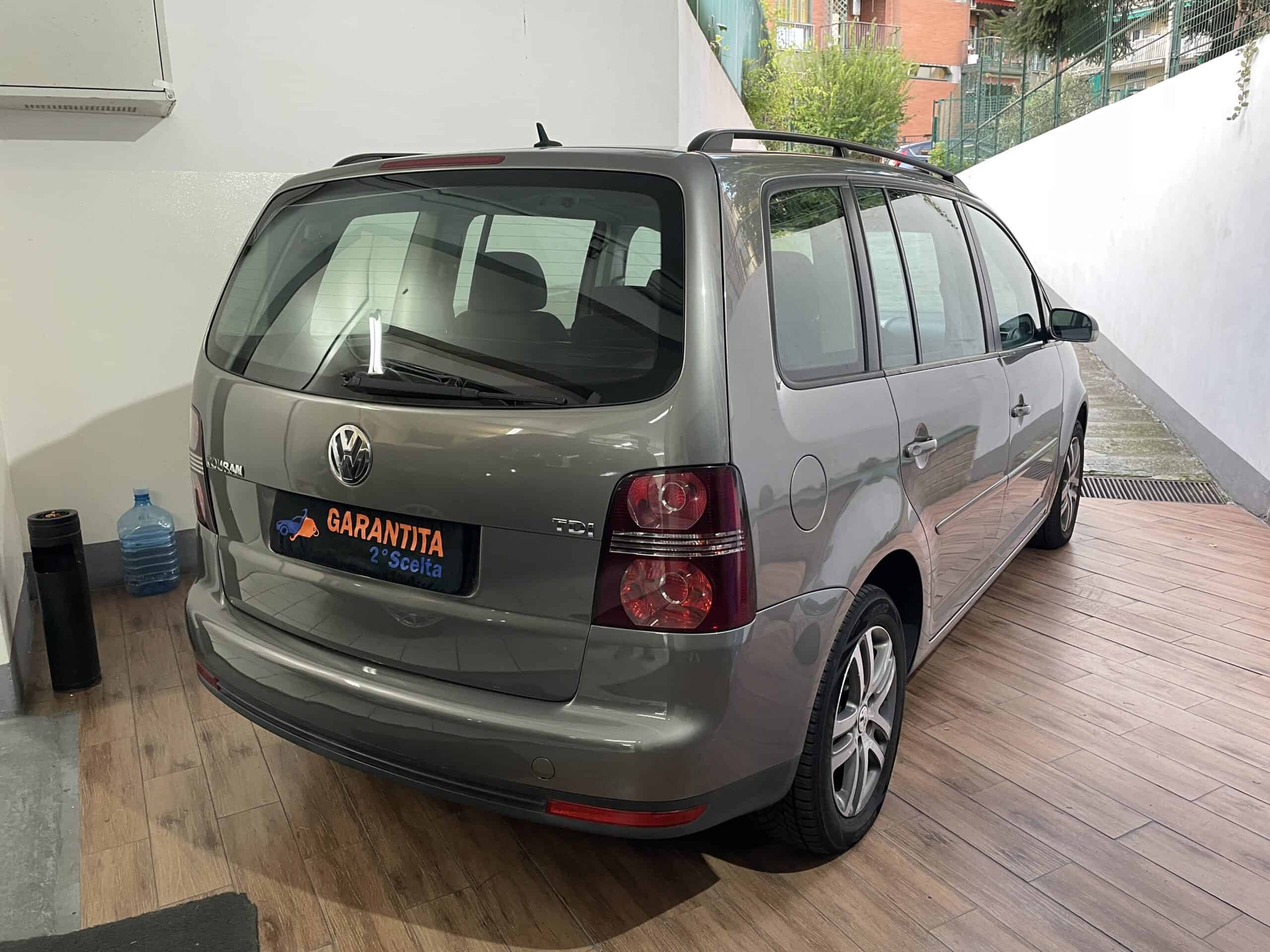 5 vw touran 7 posti 2008 diesel manuale