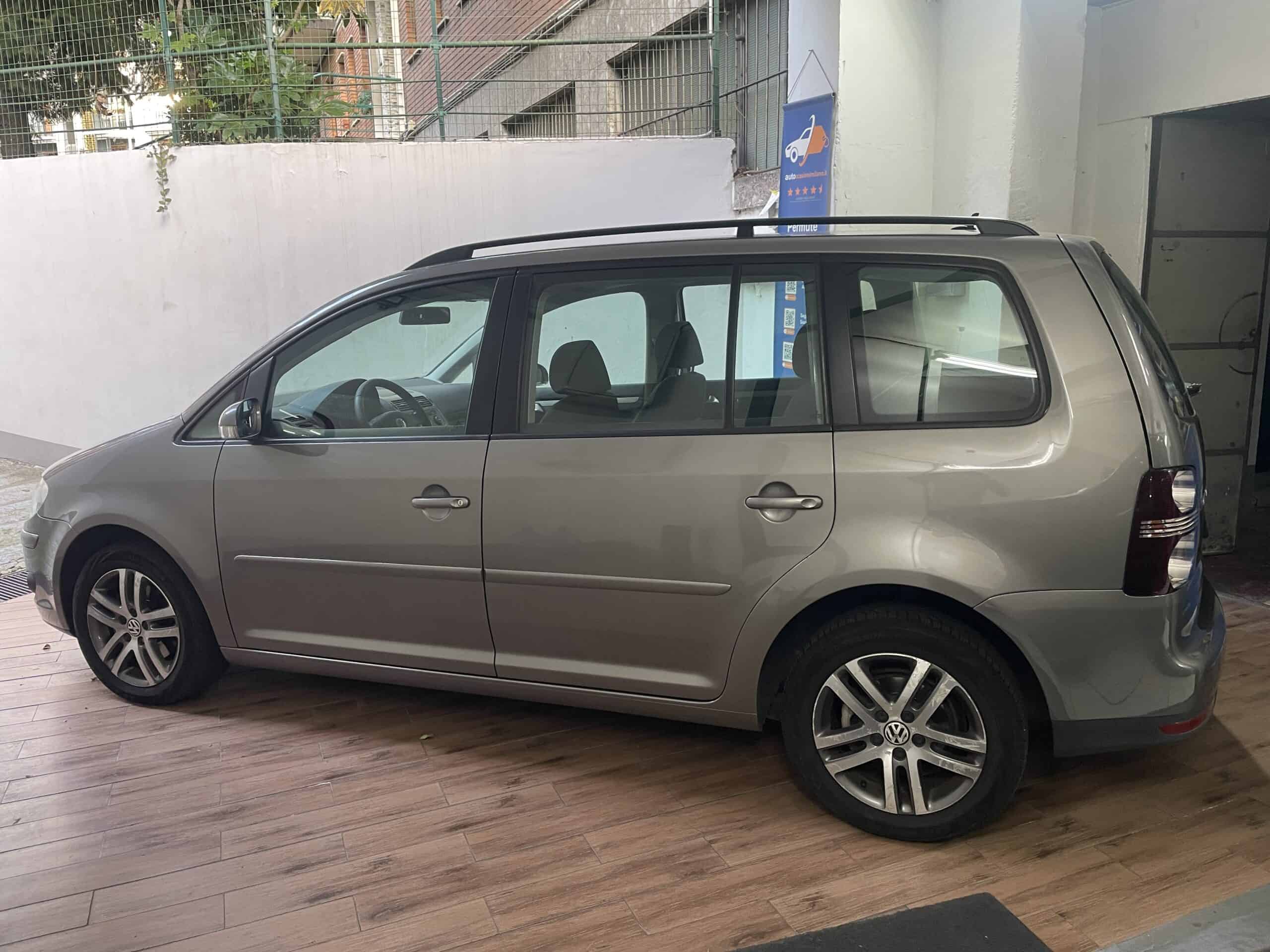 6 vw touran 7 posti 2008 diesel manuale