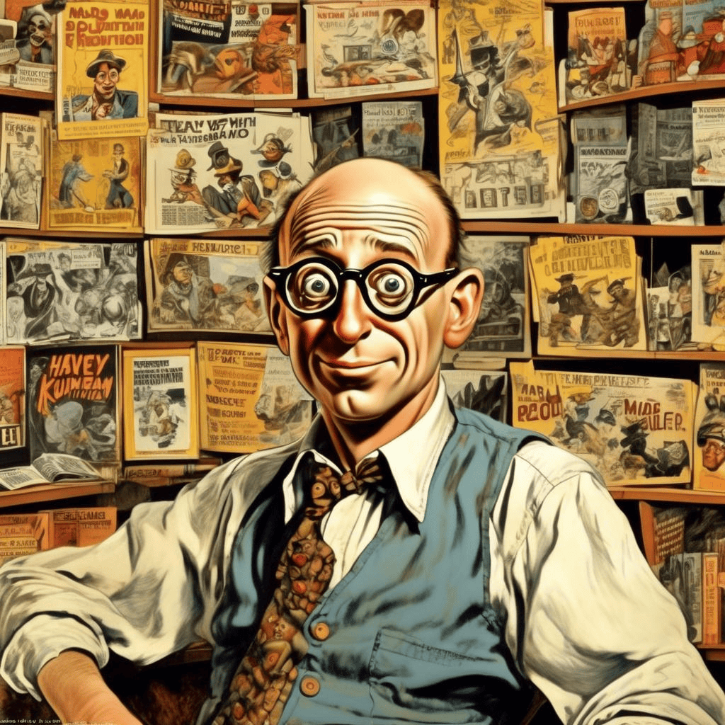 Harvey Kurtzman: The Man Who Created Mad and Revolutionized Humor i by Bill Schelly