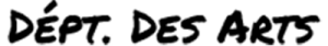 Dept. Des Arts logo HP