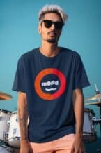 Mood- Organic oversized high neck t-shirt