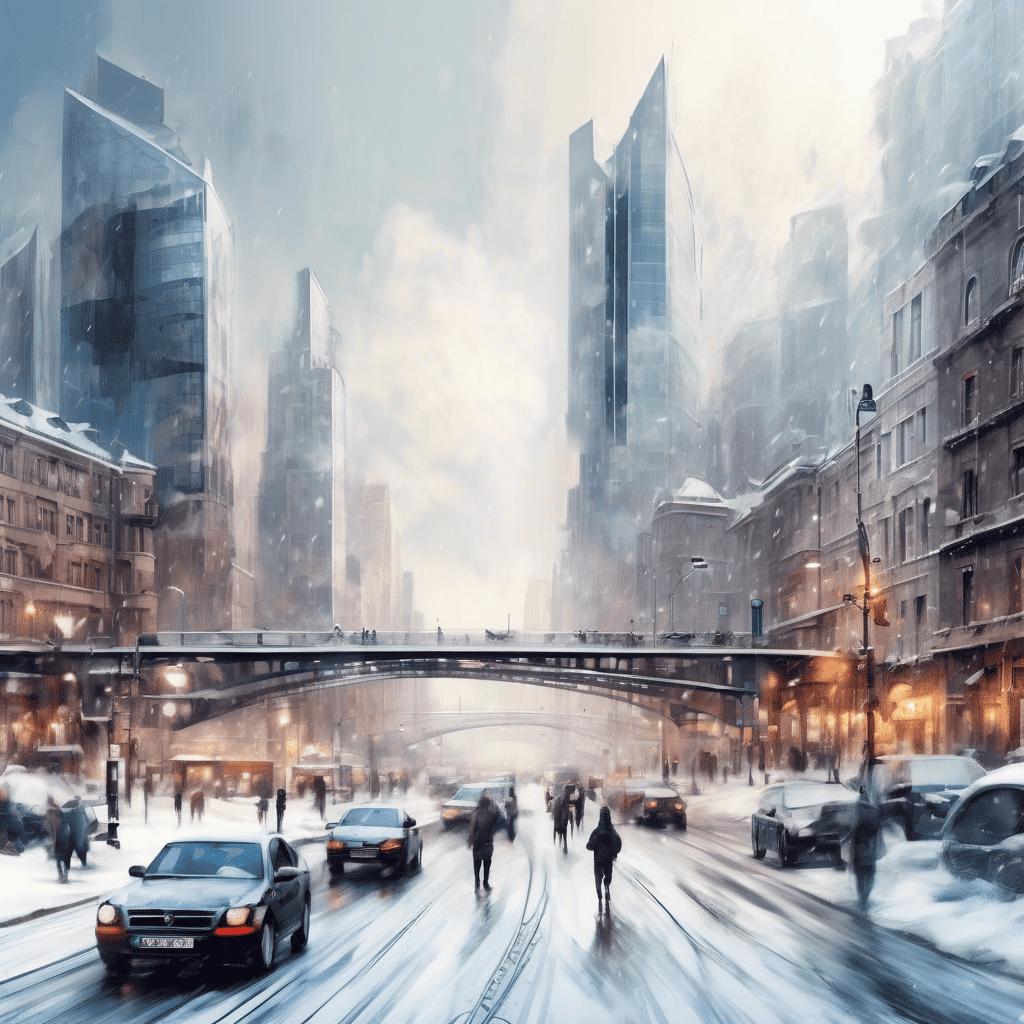 Winter Landscape – Dumitru Ghiatza