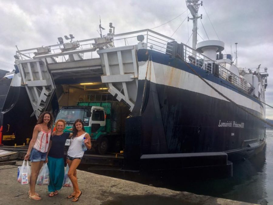 Fiji island Lomaviti Princess Ferry Taveuni