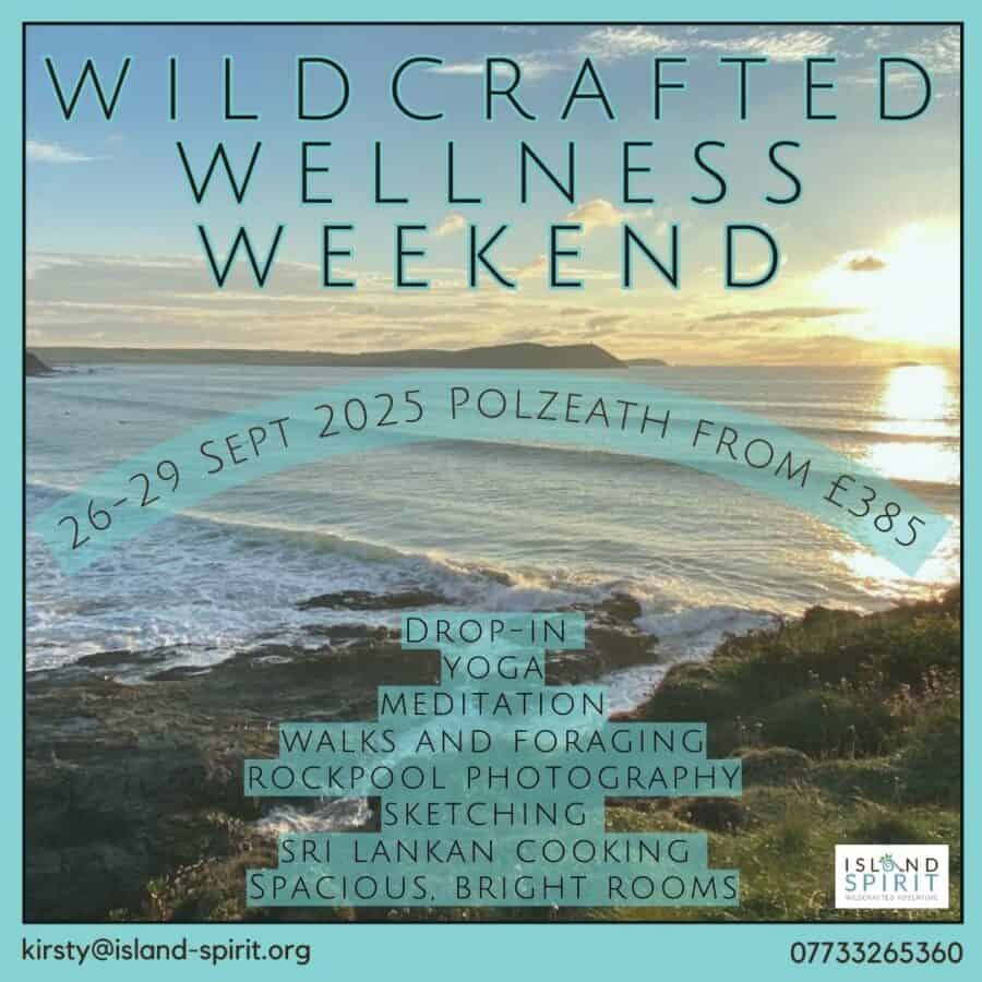 Wildcrafted Wellness Weekend Island Spirit Sept 25