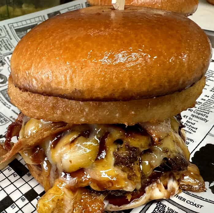 Western BBQ Smash Burger