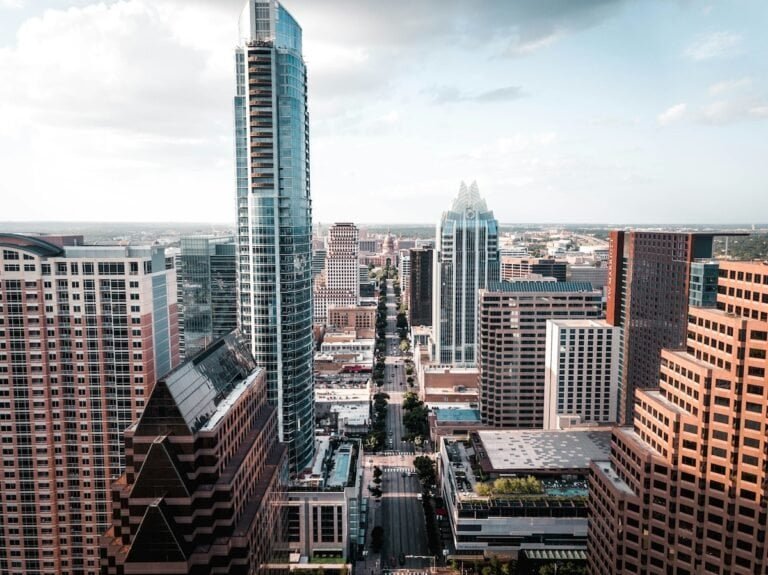A view of downtown Austin
