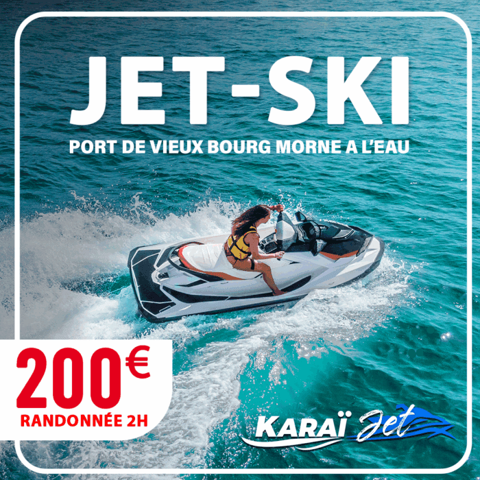 jet ski guadeloupe 2h de Randonnée KaraiJet