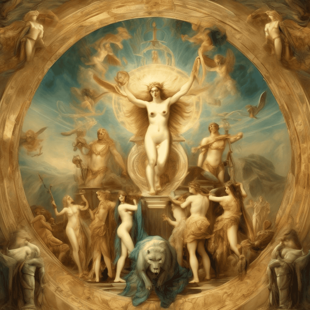 in the Temple of Venus – Simeon Solomon