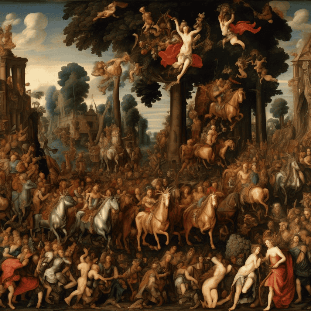 The Triumphal Procession of Bacchus – Maerten van Heemskerck