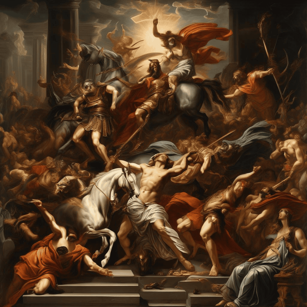 The Death of Priam – Vincenzo Camuccini