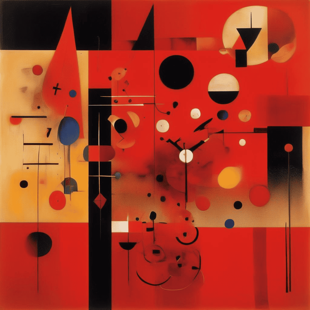 Red Landscape – Willi Baumeister