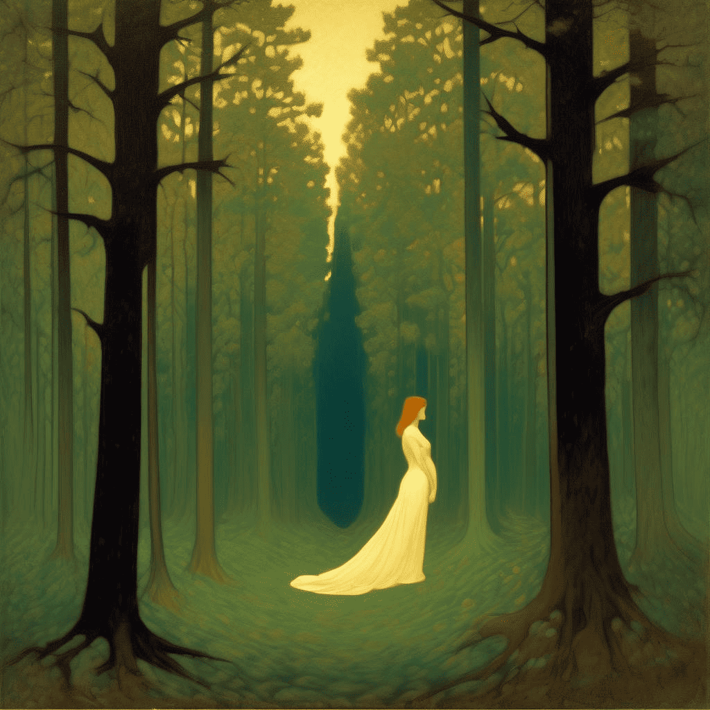 Lyricism in the Forest – Alphonse Osbert