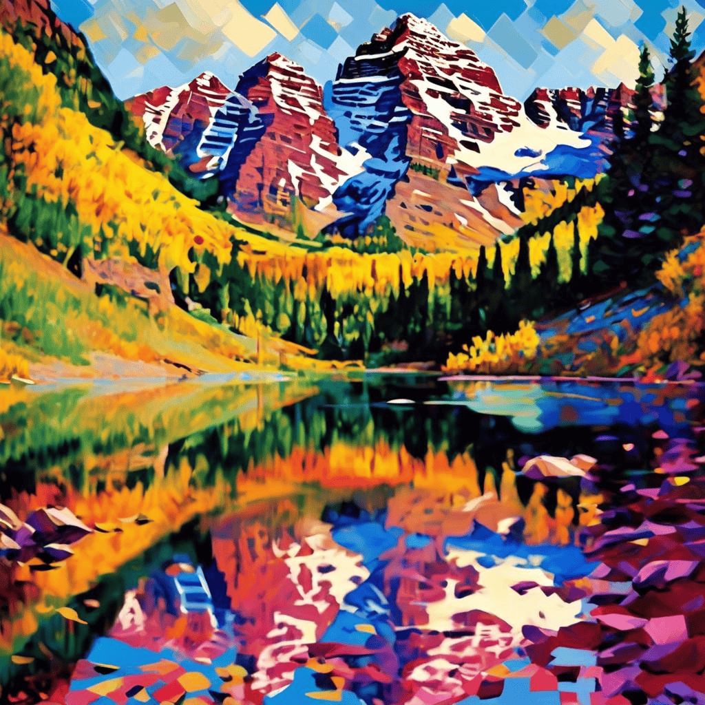 Maroon Bells – Malcolm Morley