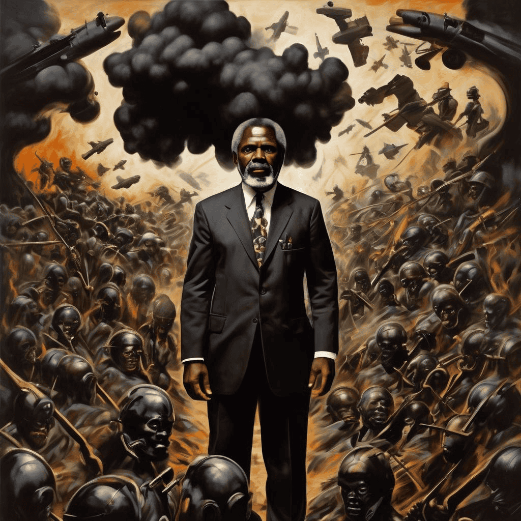The Art Of Black War Against A Black Enemy by C. Earl Campbell