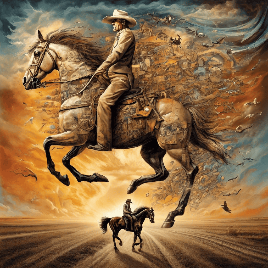 Man & Horse: The Long Ride Across America by John Egenes
