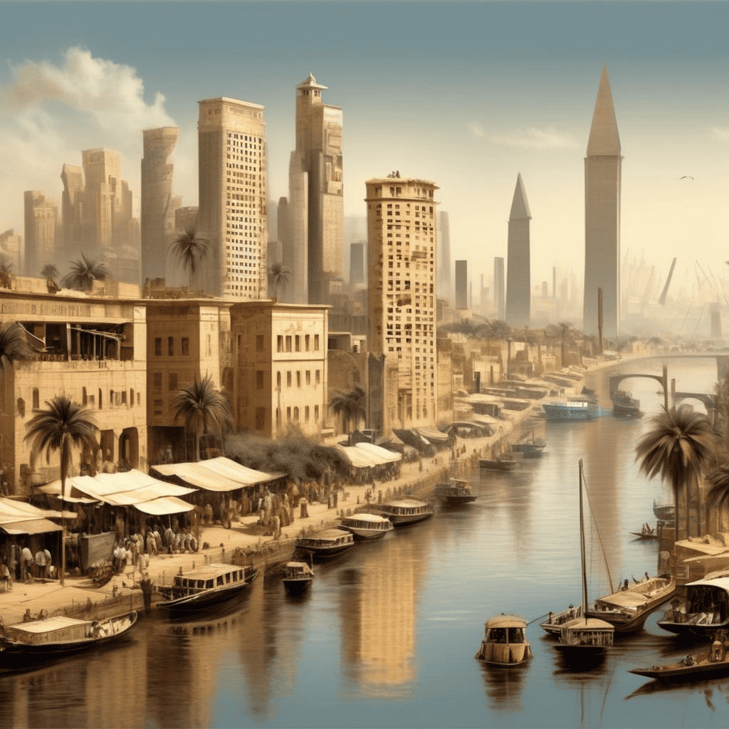 On the Banks of the Nile – Hermann David Salomon Corrodi