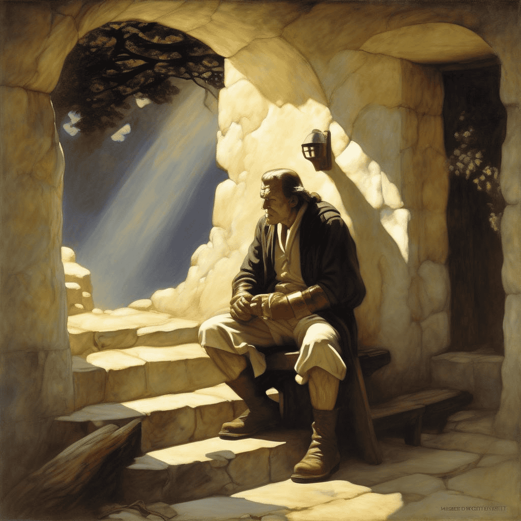 Old Pew – N.C. Wyeth