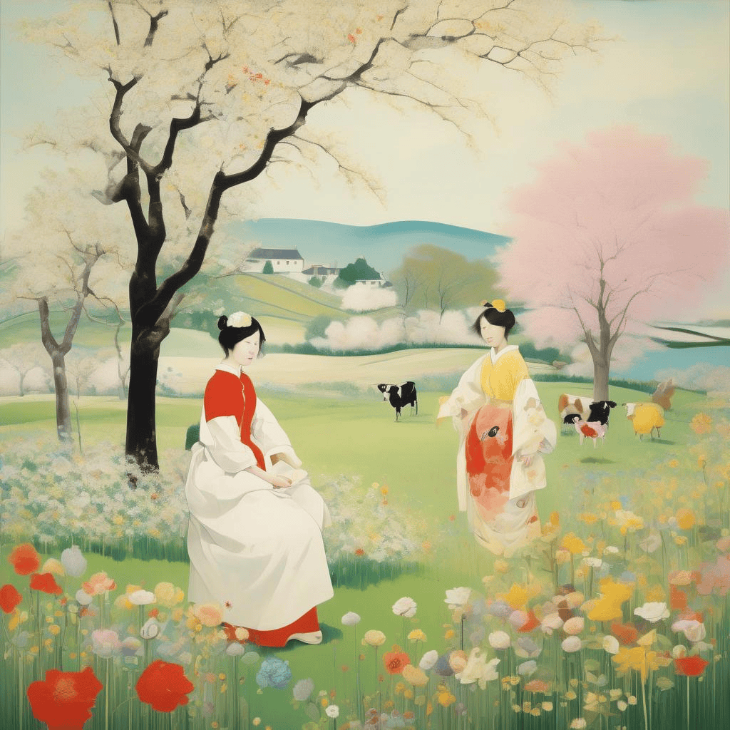 French Pastoral In Spring – Kanae Yamamoto
