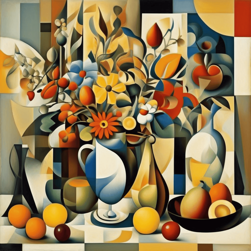 Cubist Composition – Franciska Clausen