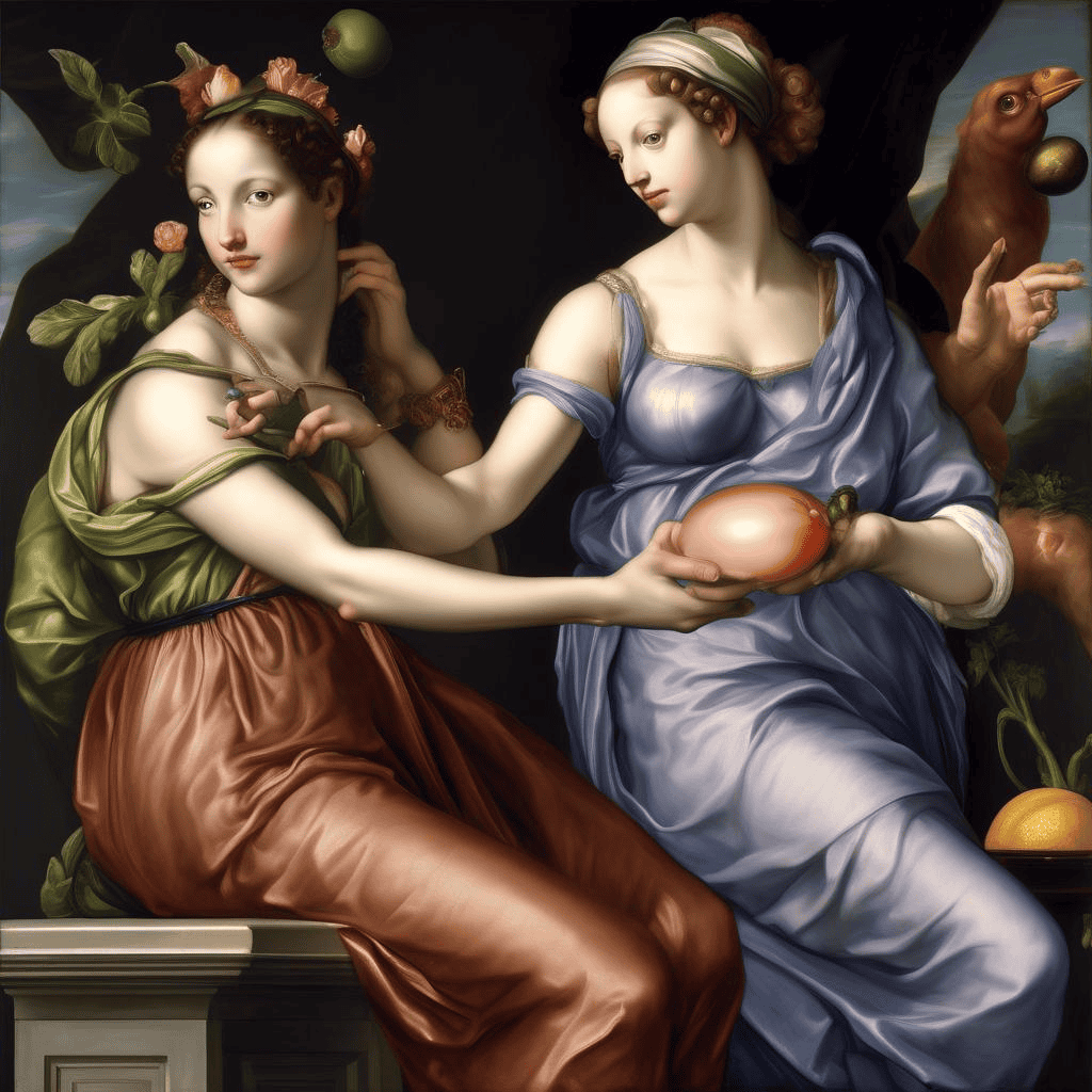 Galatea and Pygmalion – Agnolo Bronzino