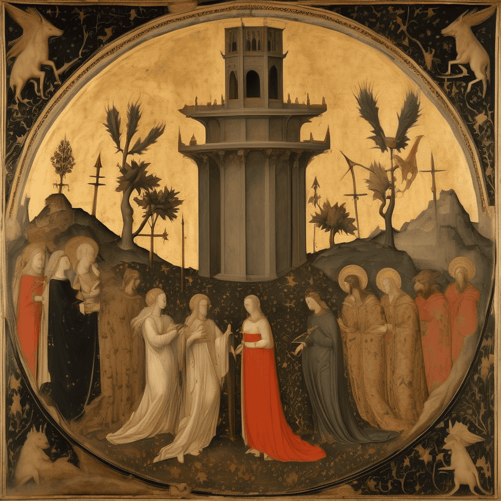 Petrarch’s Virgil (title page) – Simone Martini