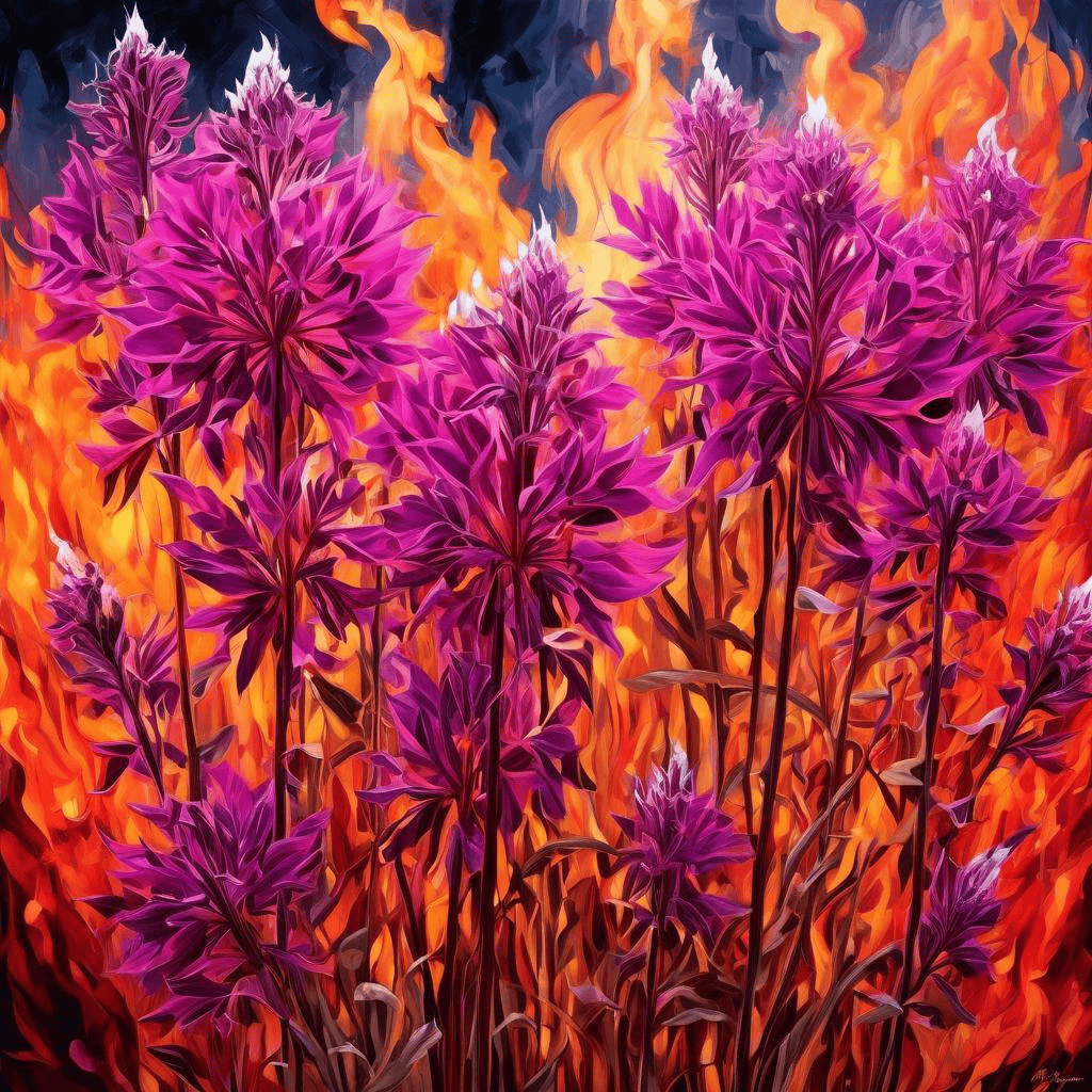 Fire Weed by Terry Montague
