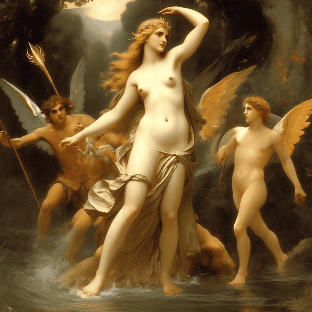 Diana Surprised – Jules Joseph Lefebvre