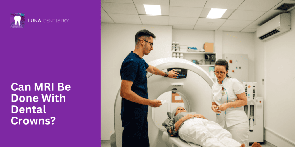 Medical team adjusting elderly patient in ct scan