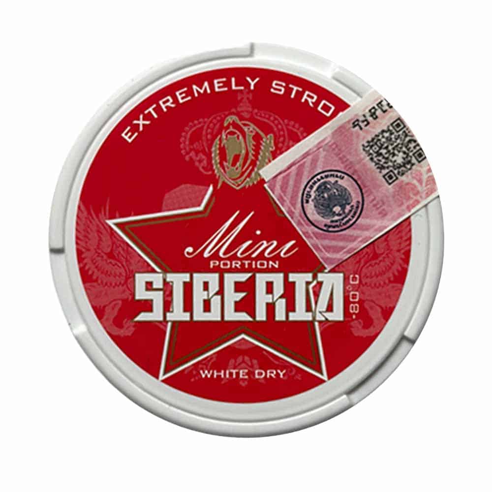 SIBERIA -80℃ Red Mini Snus – Small but Extreme | Thailand