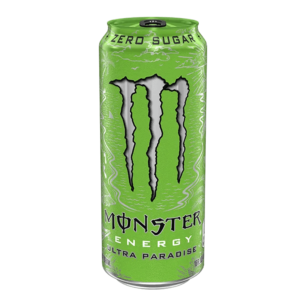 Monster Ultra Paradise 330 мл — Энергия без сахара, тропический вкус